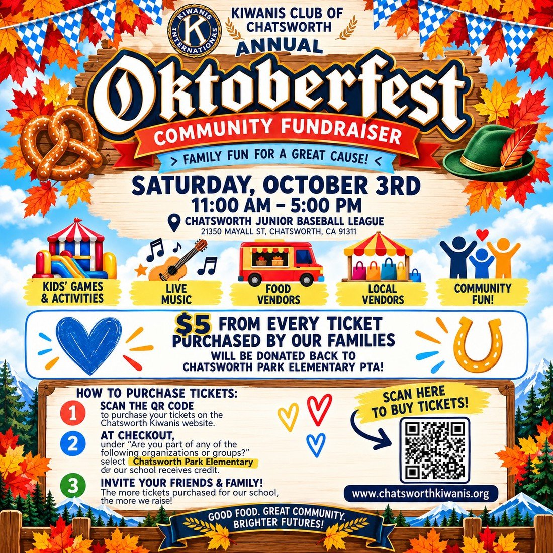 Octoberfest - CJBL - 10.03.2026 - 11am-5pm Flyer